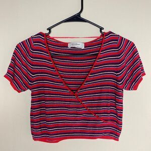 Pull-bear Women's multi Crop-top
